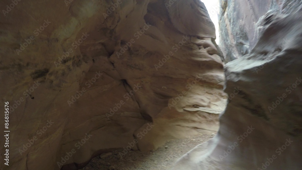 Hiking at little wild horse slot canyon Hiking at little wild horse slot canyon