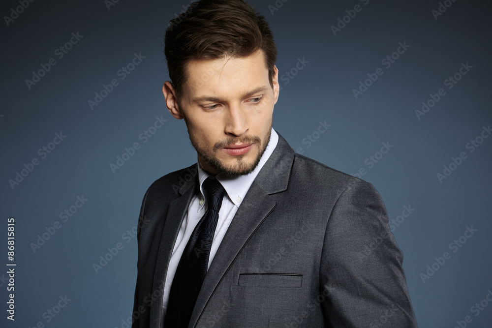 business, people and office concept - businessman in suit business, people and office concept - businessman in suit