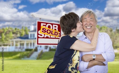 Affectionate Senior Chinese...