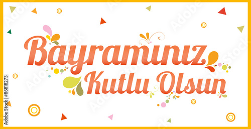 bayram kutlaması