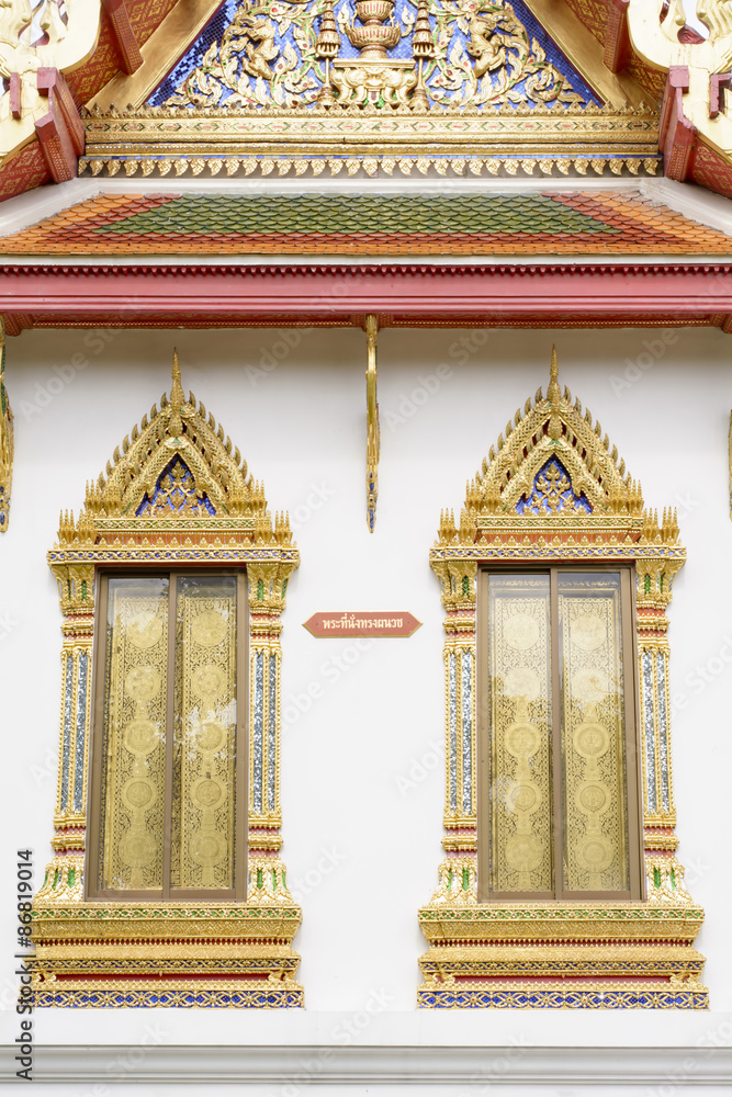 Fototapeta premium Wat Benchamabophit in Bangkok, Thailand