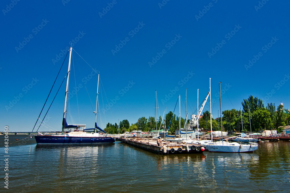 Yacht club in Nikolaev