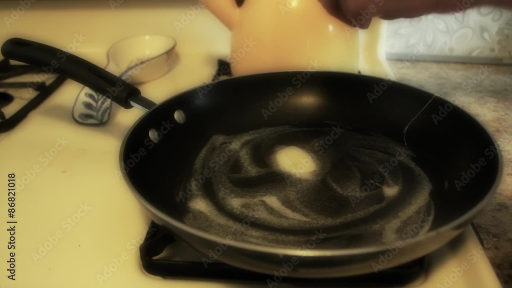 Frying Eggs in a Pan Frying Eggs in a Pan