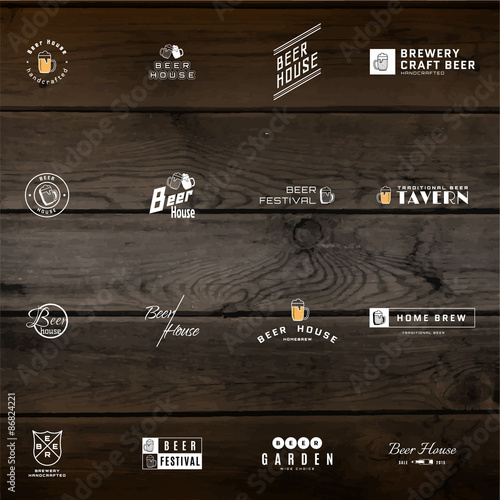 Beer badges logos and labels for any use