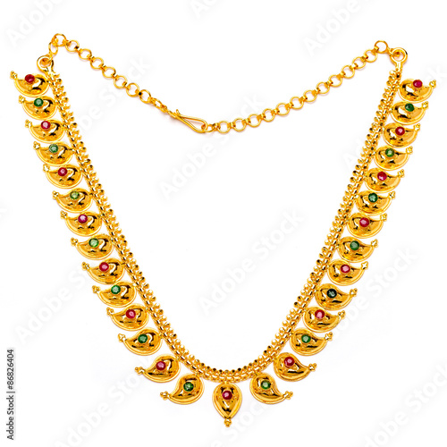 Gold Mango necklace