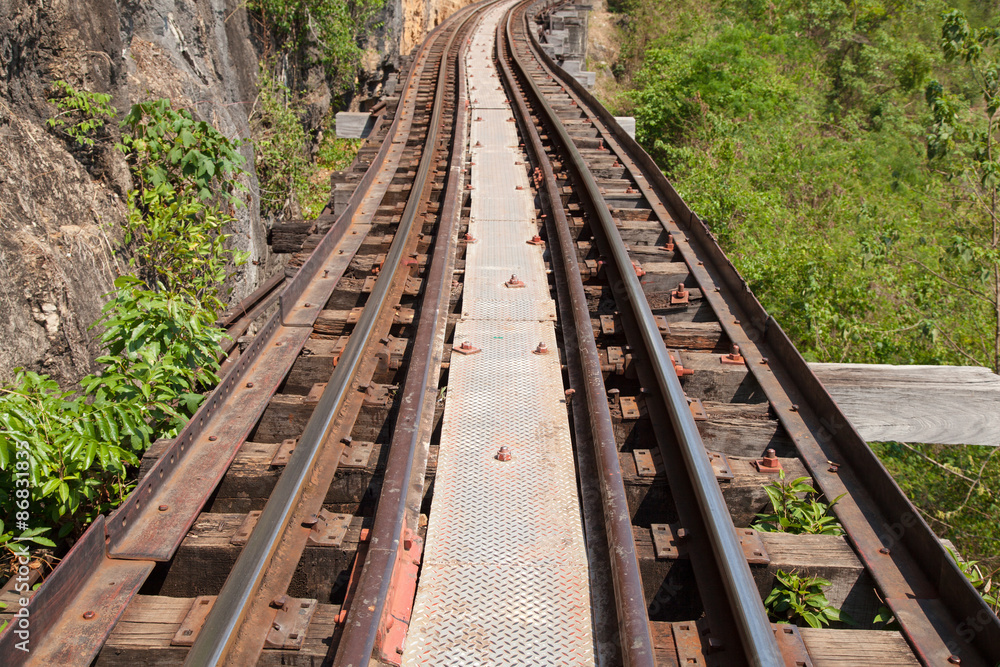 railroad tracks railroad tracks