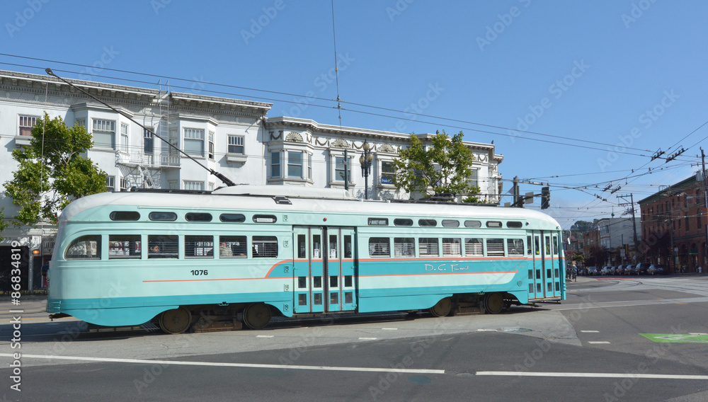 PCC - Presidents Conference Committee streetcar tram in San Fran