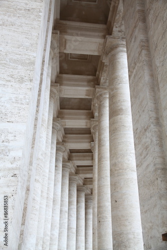 Bernini colonnade, St. Peter's Basilica, St. Peter's Square, Vatican City