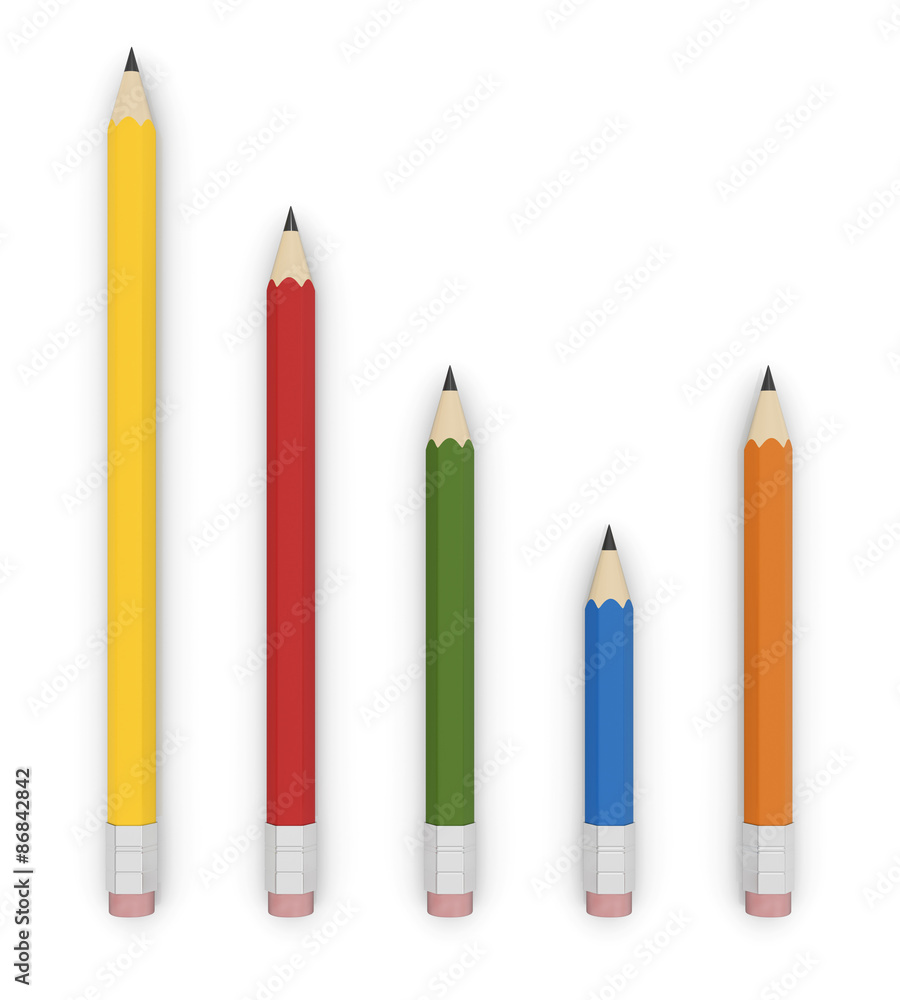 Colorful pencil Colorful pencil