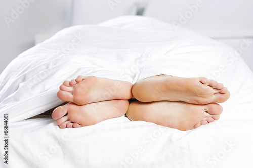 Couple in bed