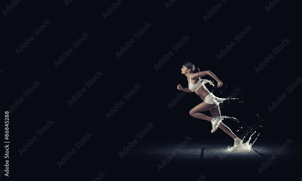 Fototapeta premium At full speed