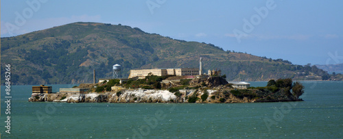 Alcatraz Island in San Francisco Bay - CA