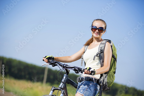 Summer bike walk