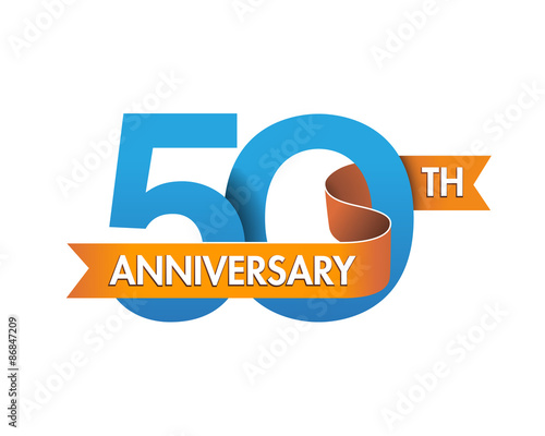 anniversary logo modern 50