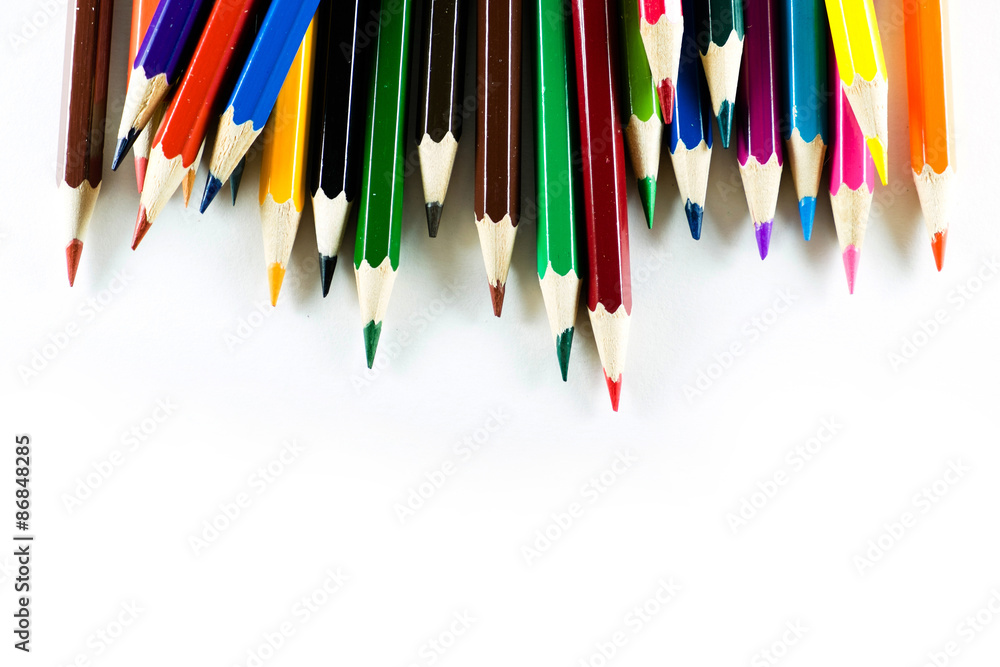 Color pencil on paper background Color pencil on paper background