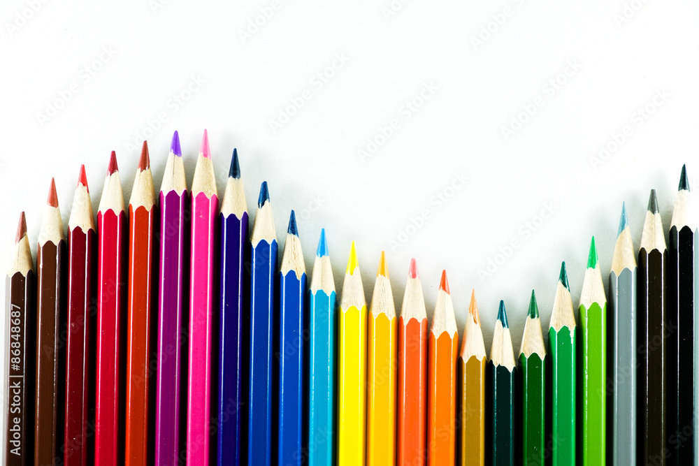 Color pencil on paper background Color pencil on paper background