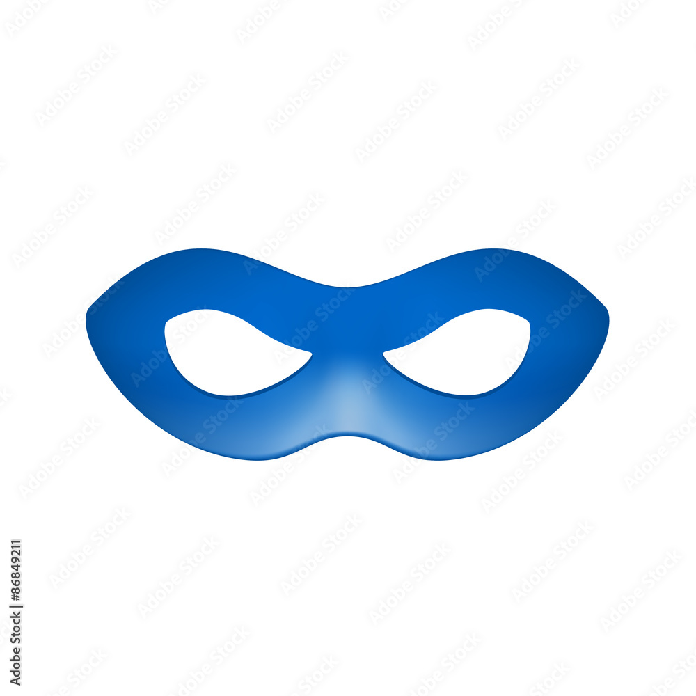 Eye mask in blue design Eye mask in blue design
