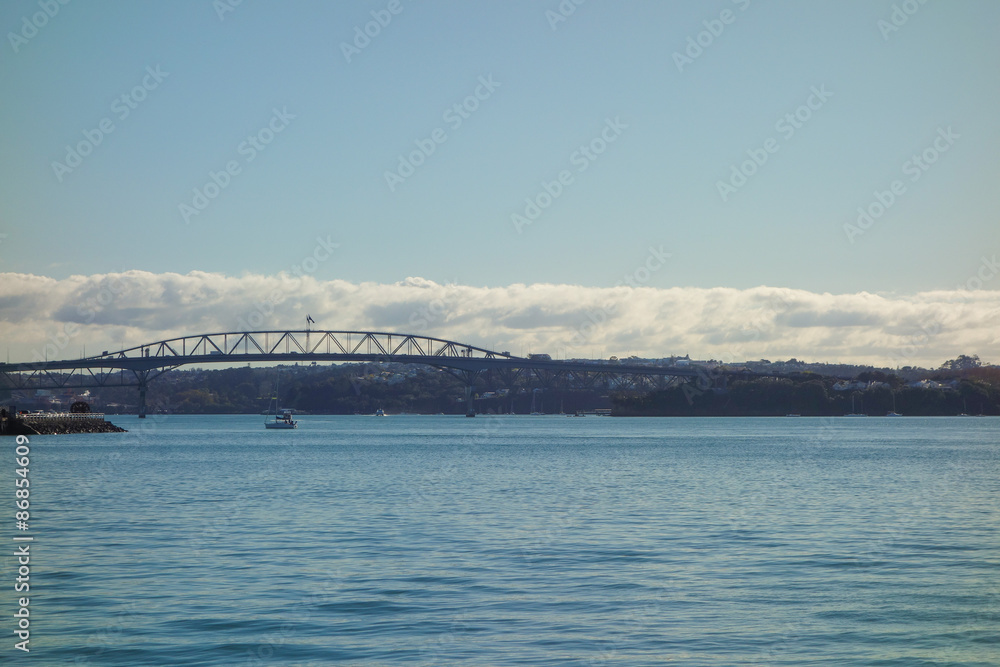 Harbour bridge in Auckland
