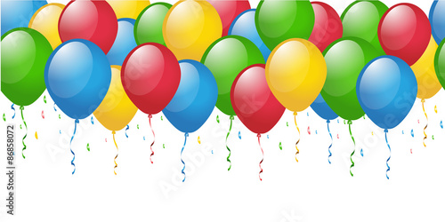 colorfull balloon background