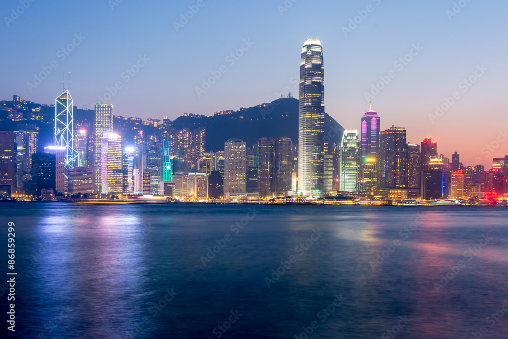 Obraz premium Hong Kong City