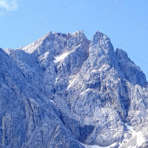 ZUGSPITZE - Deutschland höchster Berg - bei Garmisch-Partenkirchen-Bayern