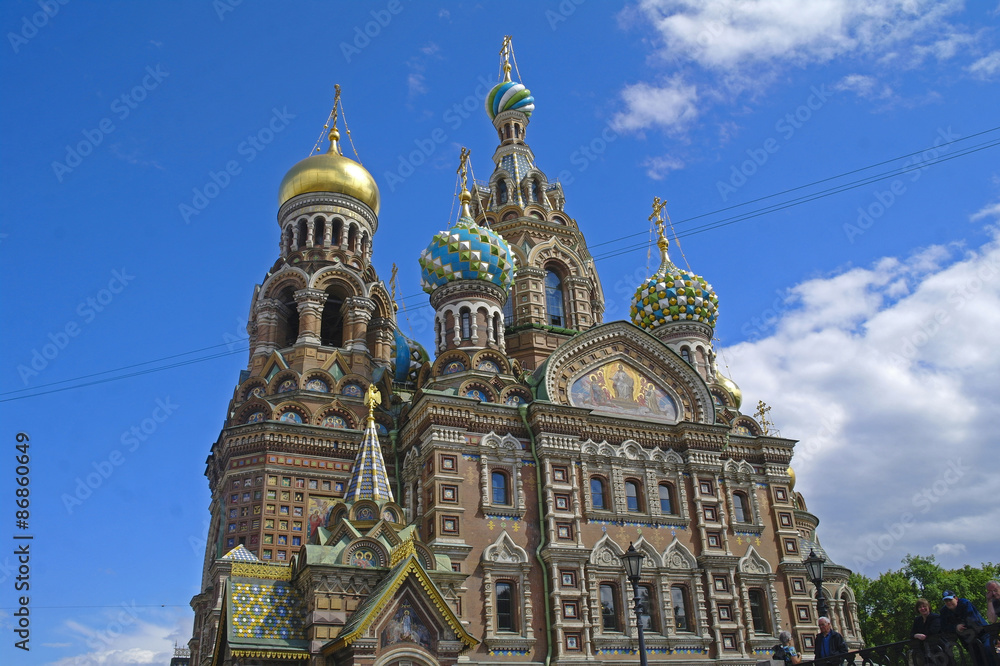 Fototapeta premium Храм Спаса-на-Крови