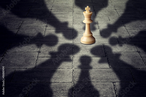 business team symbol teaming up to defeat a powerful opponent