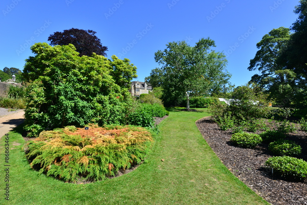 An English country estate in summertime