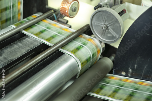 Printing labels on Label Printing machine