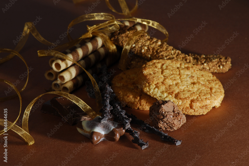 Fototapeta premium cookies mix 