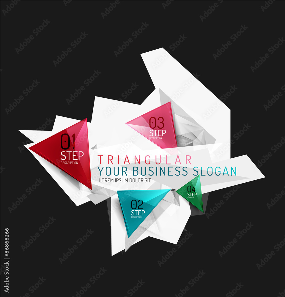 Vector fresh business abstract infographic Vector fresh business abstract infographic