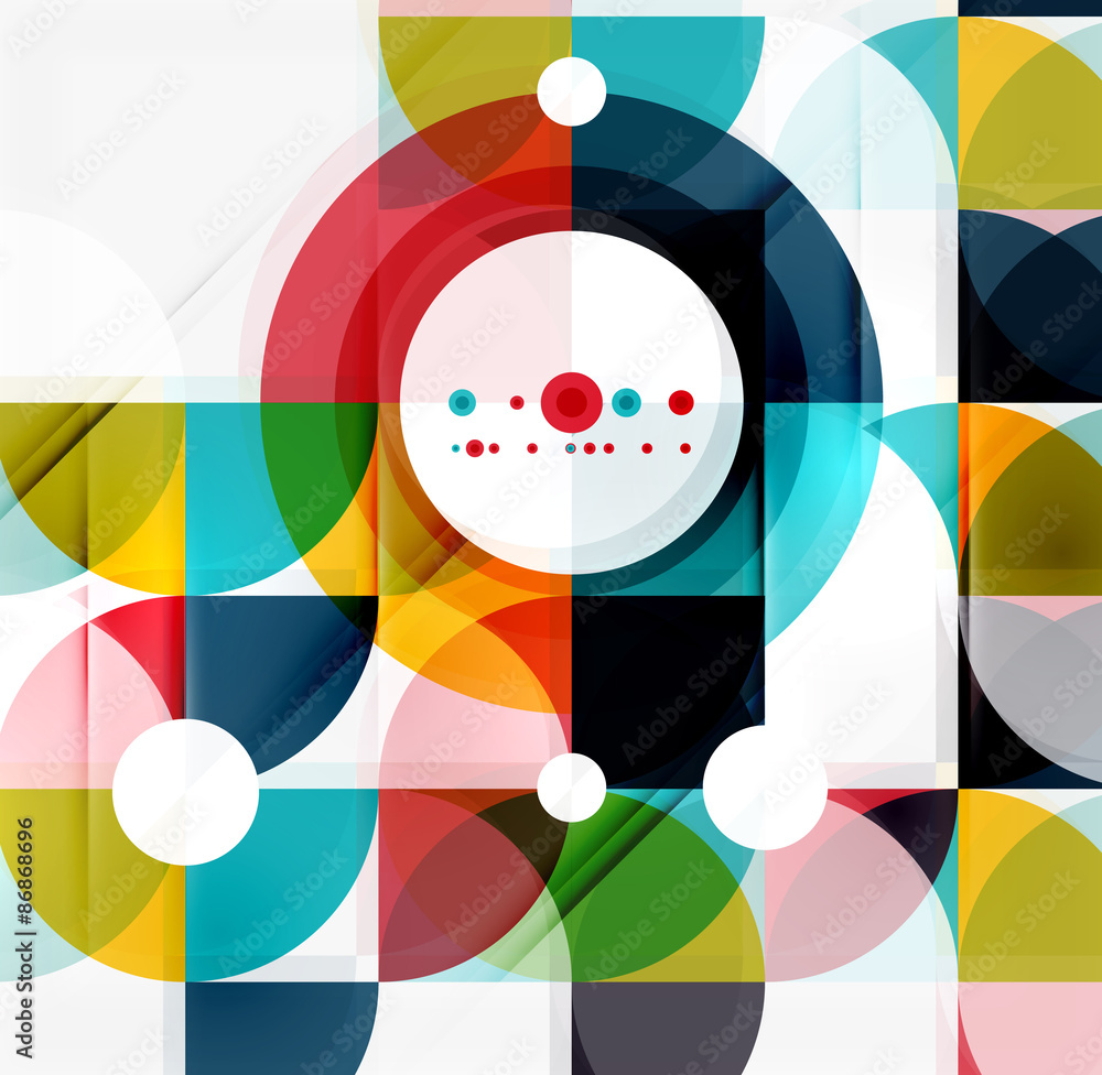Semicircle triangle pattern Semicircle triangle pattern