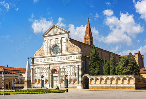 Santa Maria Novella church. Florence, Italy photo