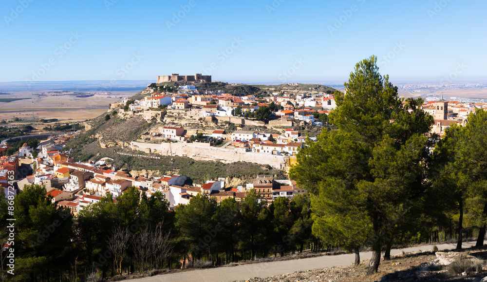 General view of  old spanish town