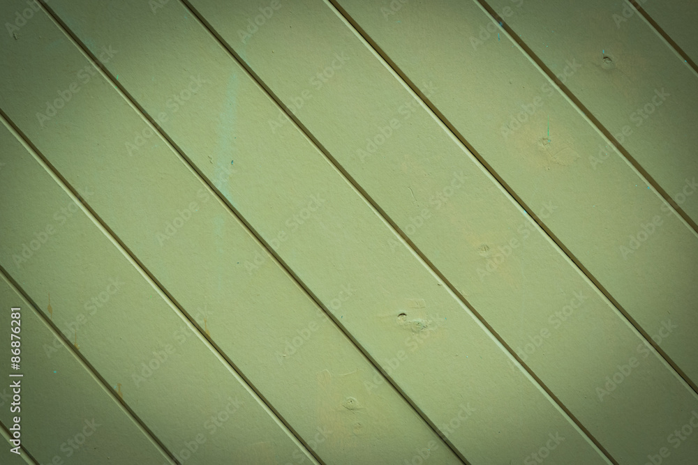 Obraz premium beautiful diagonal green wood background texture