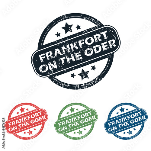 Frankfort on Oder stamp set