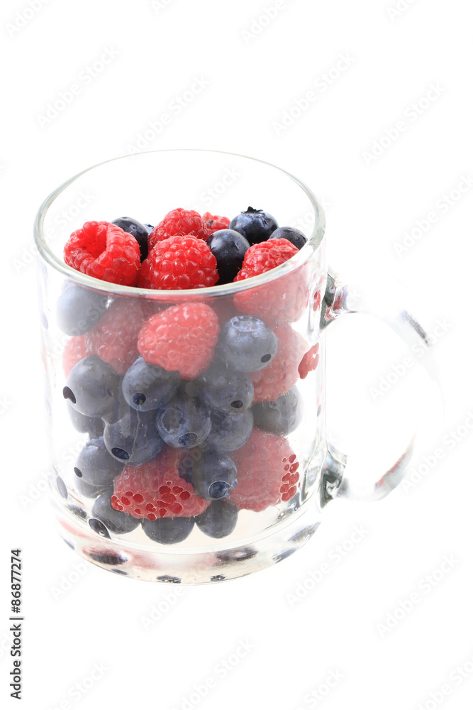 blueberries ad raspberries blueberries ad raspberries