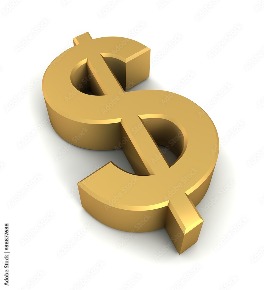 Obraz premium dollar sign