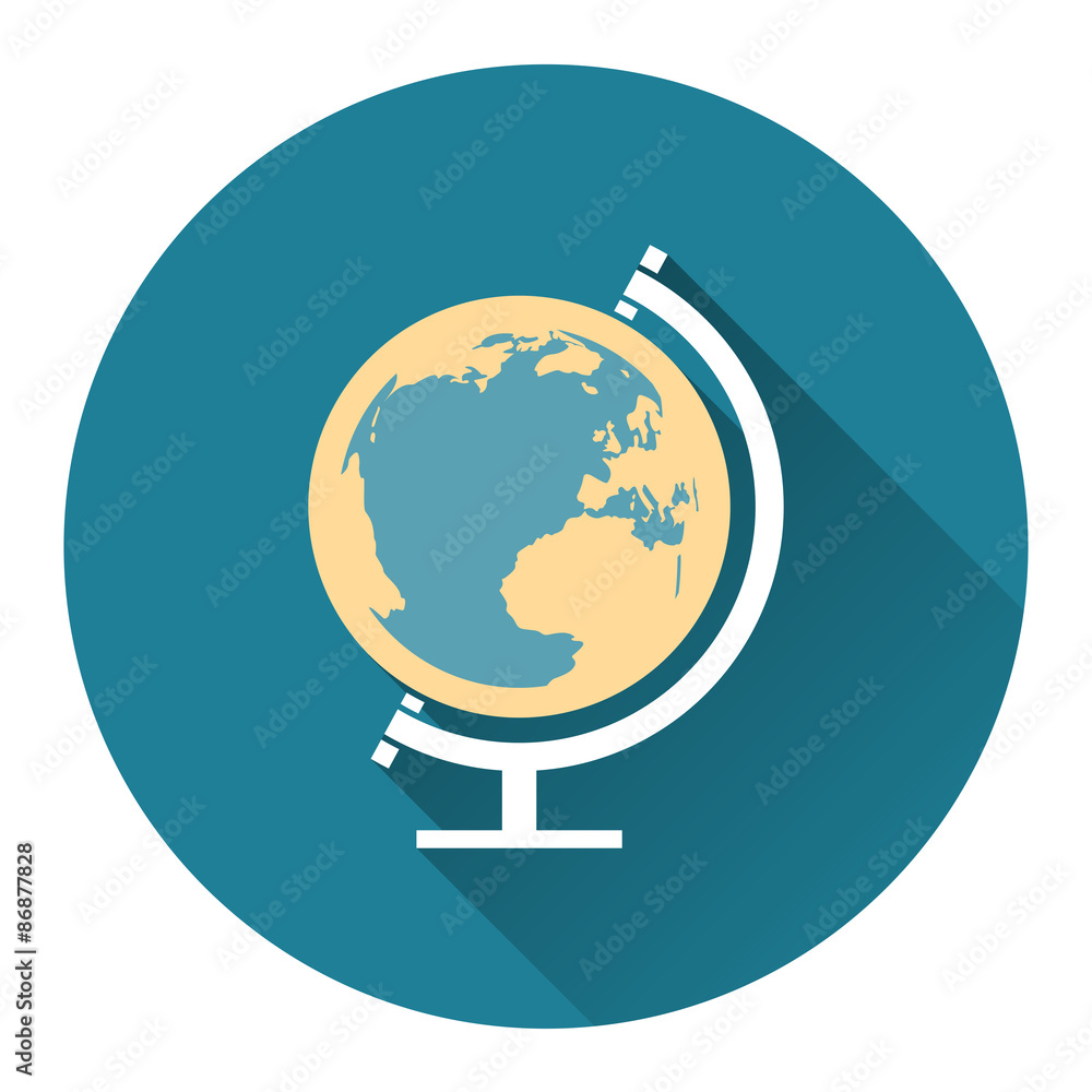 Mappemonde / Globe terrestre Stock Vector