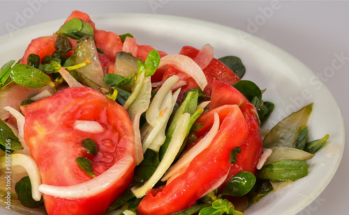 semizotu salatası