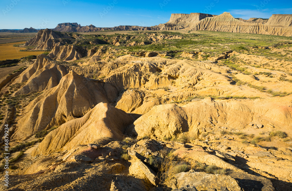 Fototapeta premium Desert landscape in Navarra