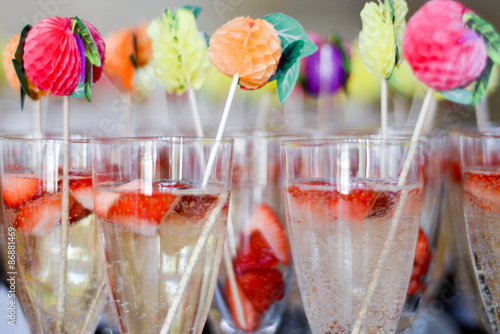 Sommer Party, Begrüßungssekt