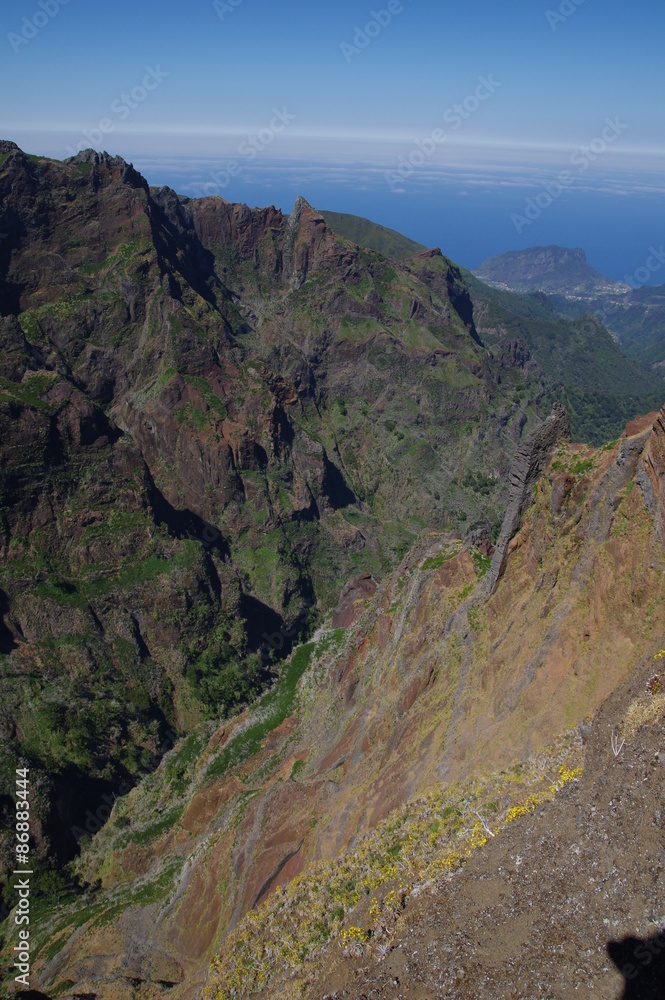 Fototapeta premium Bergpanorama Madeira
