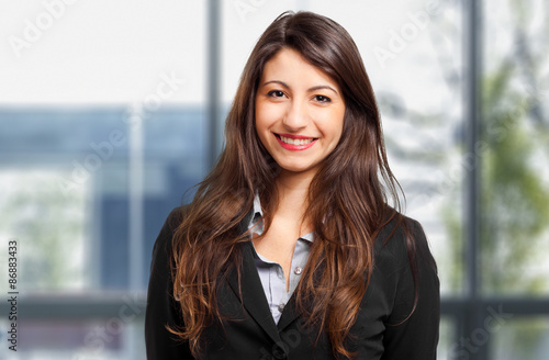Smiling female manager Free Download Smiling female manager - GFXLoad