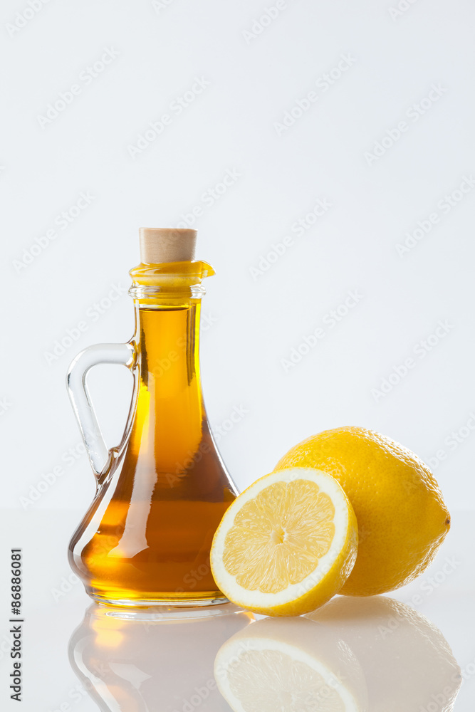 Olive oil and fresh lemon Olive oil and fresh lemon