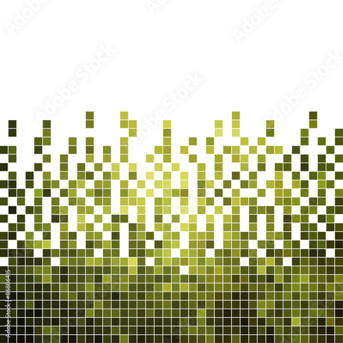 abstract square pixel mosaic background