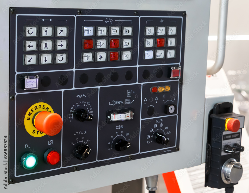 Obraz premium electronic machine control unit