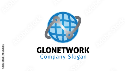 Glonetwork Logo template