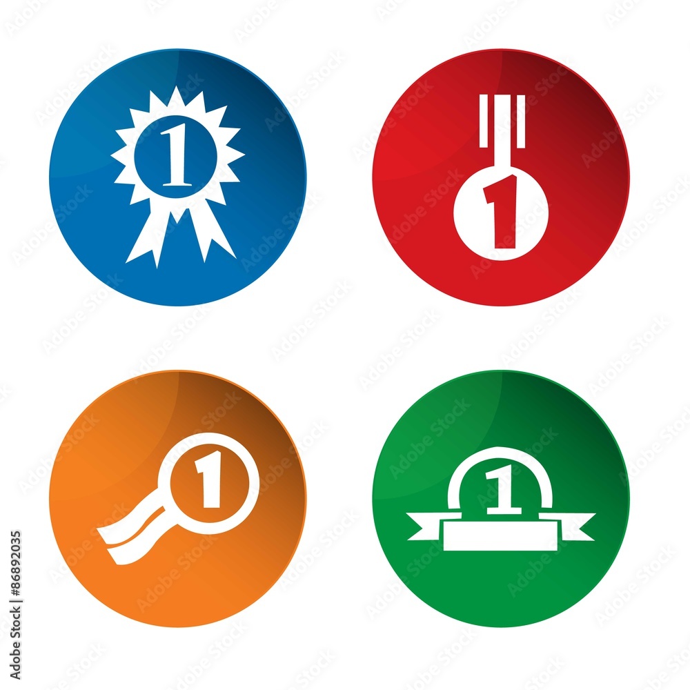 Awards icon. Prize icon. Competition icon. Vector Awards icon. Prize icon. Competition icon. Vector