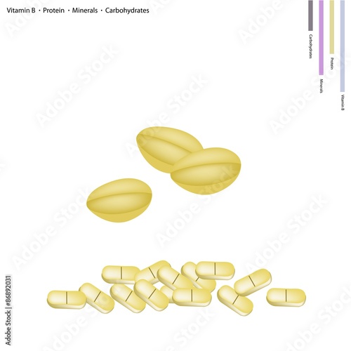 Split Pea with Vitamin B, Protein, Minerals and Carbohydrates
